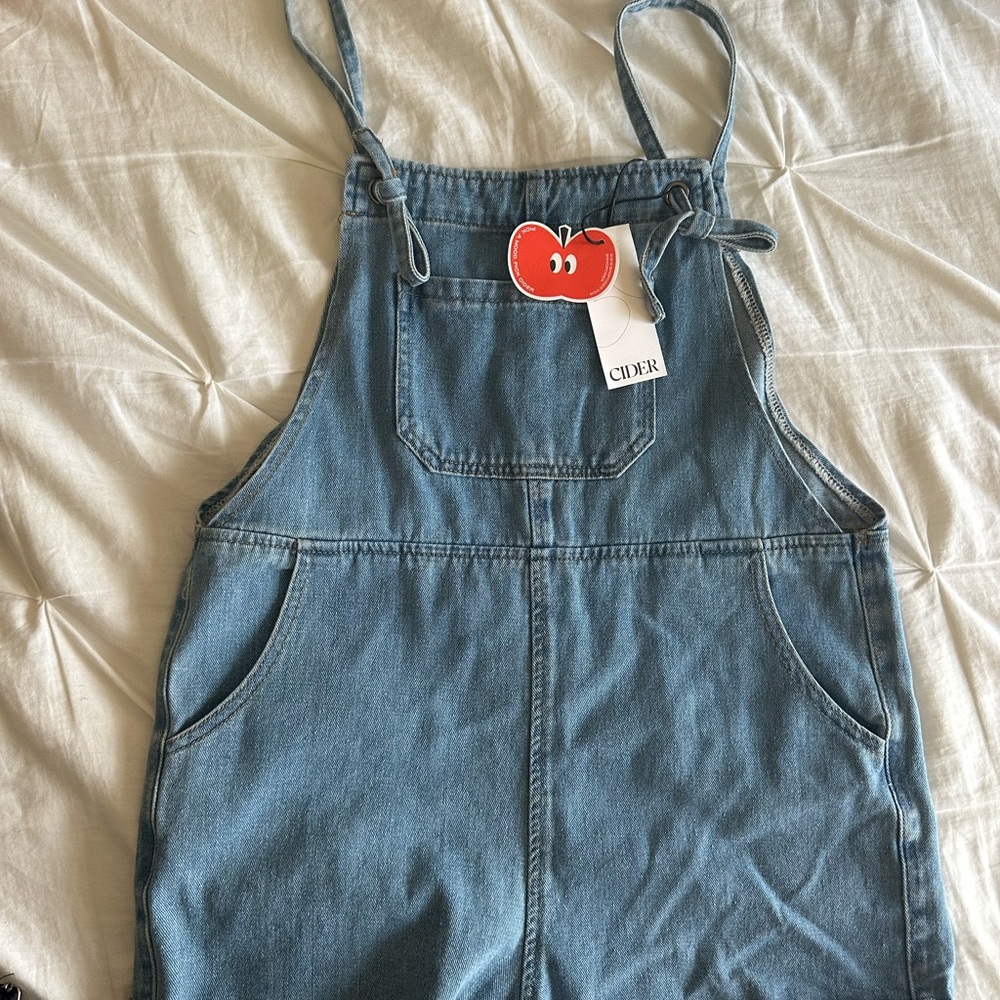 NEW Cider Blue One Piece Denim Overalls